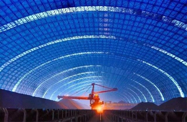 牡丹江亿优钢构工程师为您解析原料场封闭技术的特点和类型